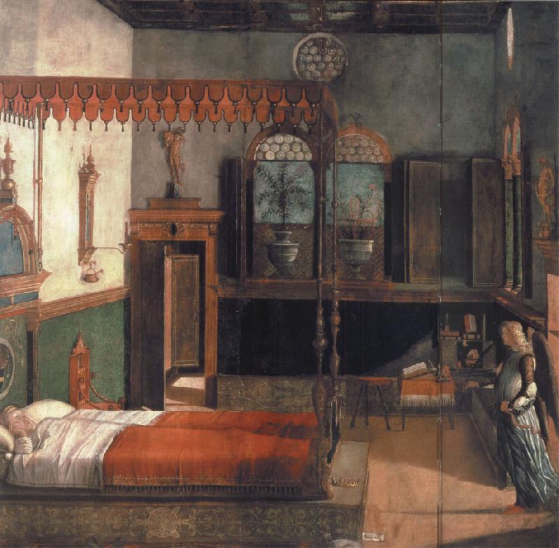Vittore Carpaccio reve de sainte ursule Sweden oil painting art